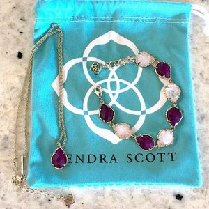 Kendra Scott necklace and matching bracelet